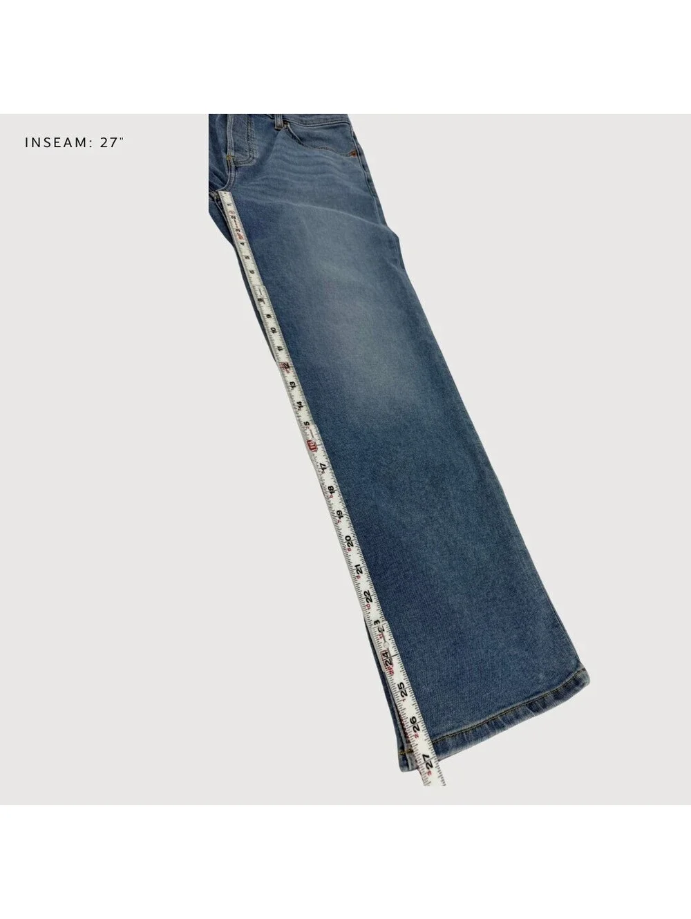 RE/DONE 70s Comfort Stretch High Rise Stove Pipe Jeans 29